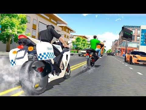 Police Bike Racing Free - Gameplay Android game - police motorbike game