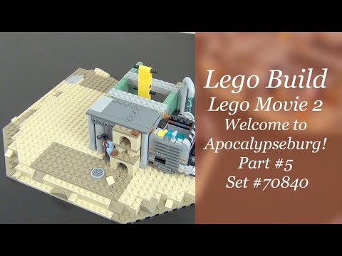LEGO Movie Welcome To Apocalypseburg Build Part #5 - Set #70840