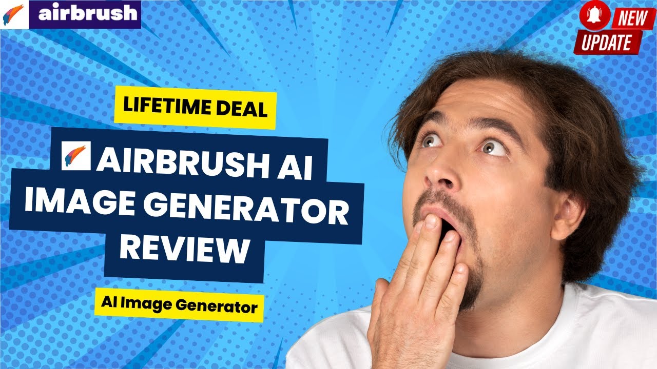 Airbrush AI Review With Tutorial || Affordable AI Image Generator Online ||  Airbrush Lifetime Deal