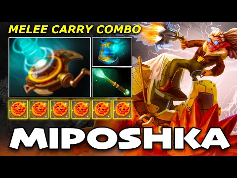 Miposhka SNAPFIRE [A Tier POS 5 HARD SUPPORT 7.35d] - Full Gameplay Dota Class