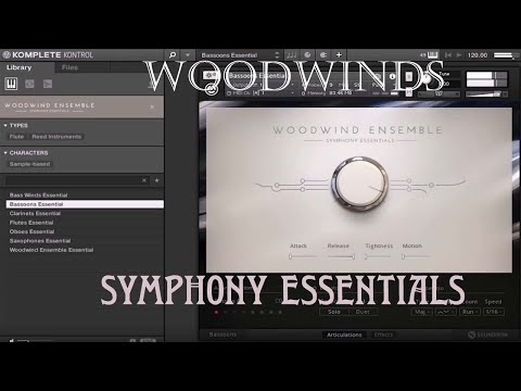 SYMPHONY ESSENTIALS - WOODWIND ENSEMBLE DEMO - FAIRLY ACCURATE!