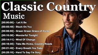 Download lagu Let It Be, Stuck On You, Green Green Grass of Home | Classic Country Timeless 60s 70s 80s mp3