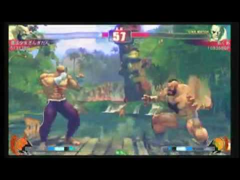Mahoshojo Zangitan (Zangief) vs Akua (Sagat) [Kanagawa vs Chiba 17on17]