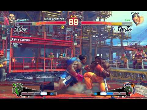 Ultra Street Fighter IV battle: Balrog vs Dee Jay