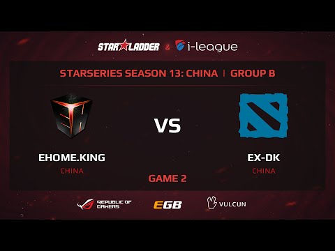 EHOME.K vs ex-DK, StarSeries 13 China, Game 2