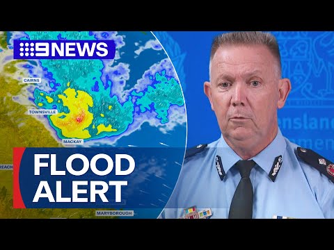 Weather warnings put North Queensland on flood alert | 9 News Australia