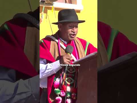 Piden la aprobación del proyecto de ley que declara a Felipe Quispe El Mallku, en Líder de Bolivia.