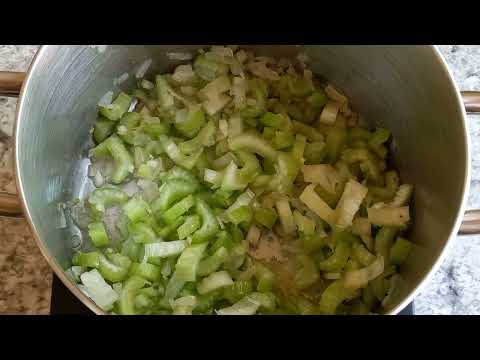 The most delicious Creamy Celery Soup Recipe with Vegan Option, this will be your new favorite soup