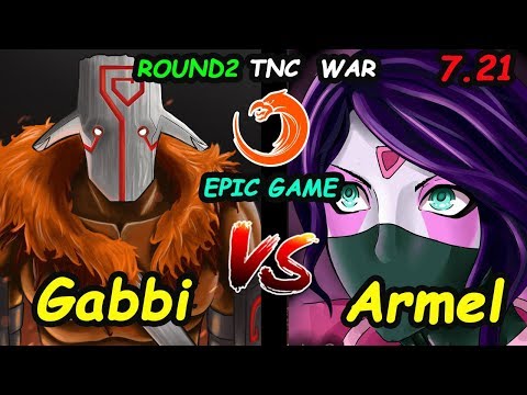 TNC Gabbi [Juggernaut] Vs Armel [Templar Assassin] Round 2 TNC Civil War | Dota 2 7.21 Rank