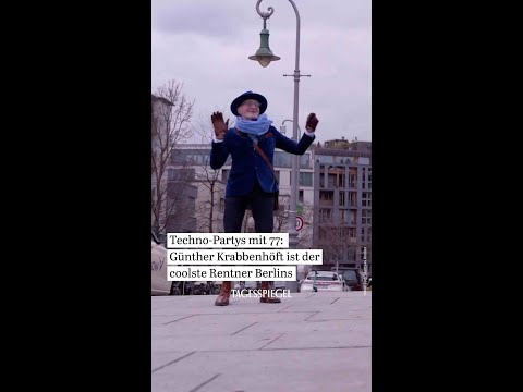 Hipster-Opa aus Berlin-Kreuzberg: Wie Günther Krabbenhöft zur Stil-Ikone wurde | Techno, Rave, Party