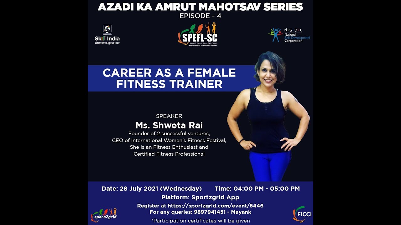 Carrer as a female Fitness Trainer