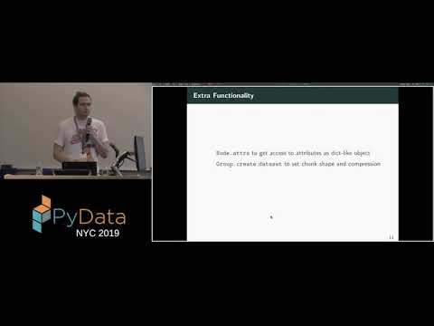 Joe Jevnik: Zarr vs. HDF5 | PyData New York 2019