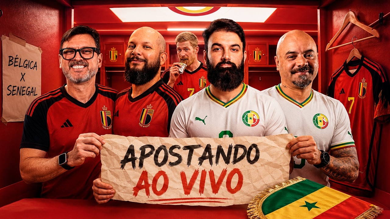 AO VIVO | BELGICA X SENEGAL | Análise e Palpites Copa 26 - APOSTANDO AO VIVO - 01/07/26