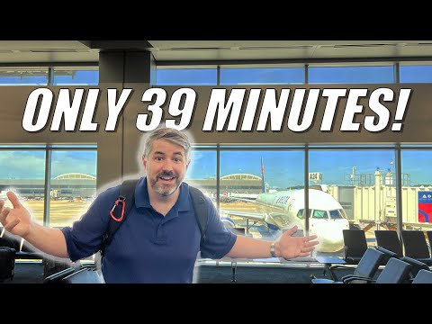 Will we make our connection at the WORLD’s BUSIEST AIRPORT?!