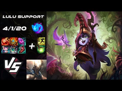 SUPPORT Lulu vs Pantheon - EU Challenger Patch 25.S1.6