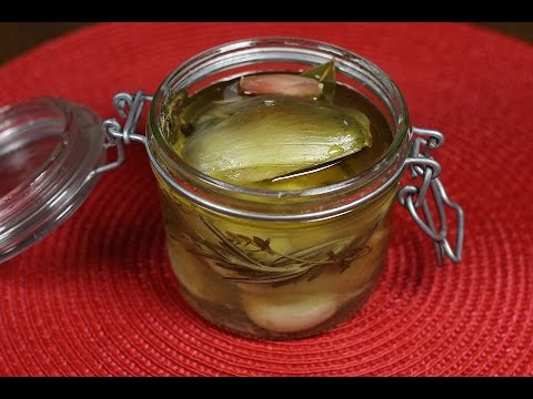 Alcachofas en escabeche