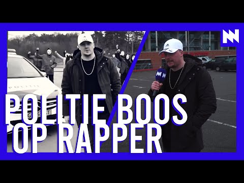 Police angry at rapper: 'Police were afraid of us'