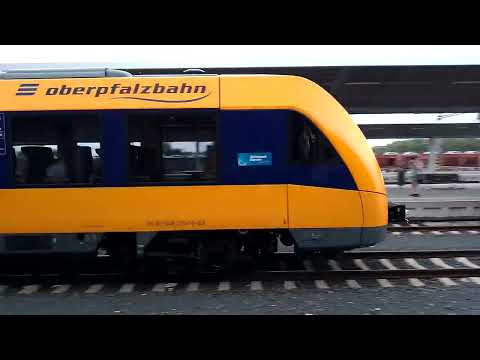 Oberpfalzbahn nach Marktredwitz im Sommer 2022 in Eger