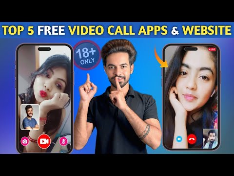 Top 5 Free Video Call Apps | Free Video call apps | Video call app 2025 | 2025 best video chat app