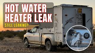 Living in a Truck Camper: Fixing the RV Water Heater & Simple Budget Meal