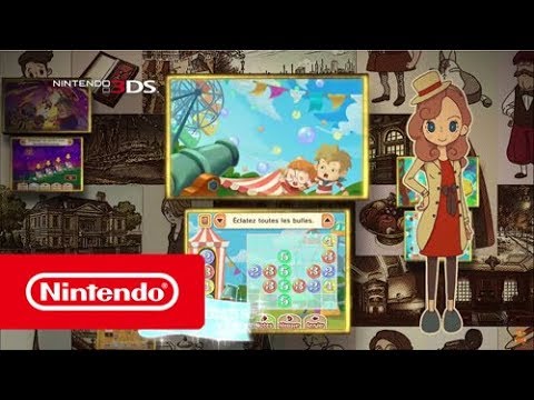 L'aventure Layton : Katrielle et la Conspiration des Millionnaires - Résolvez plus d’énigmes que jamais ! (Nintendo 3DS)