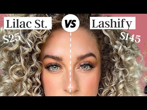 AT HOME LASH EXTENSIONS BATTLE: LASHIFY VS LILAC ST