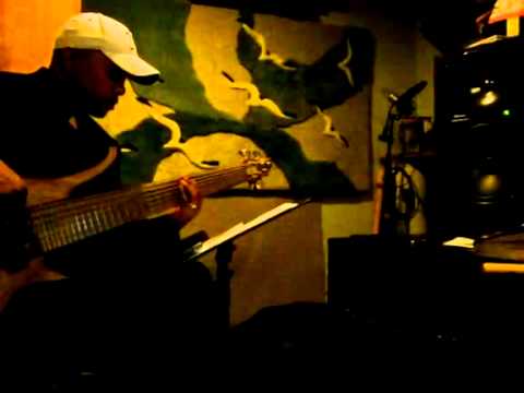 Cedric Patterson laying some bass down...