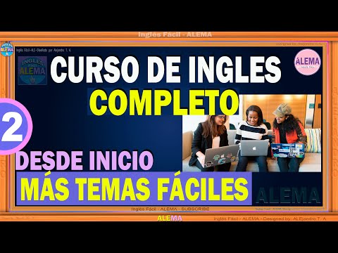 Curso De Ingles Desde Inicio Completo y Gratis Para Principiantes | PARTE 2