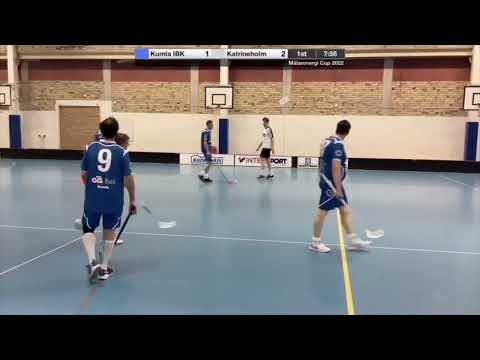 MälarEnergi Cup 2022 Kumla IBK allstarz - Katrineholm U - Bronsmatch Div 3 (Klövernhallen)