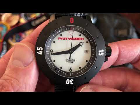 This Par Weber destroyed a Seiko in Lume Wars! Cool new Lume tech!