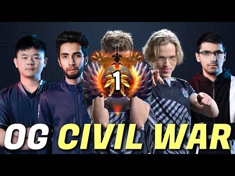 OG New Roster Civil War - TOPSON MIDONE SAKSA vs SUMAIL Top 1 MMR Dota 2