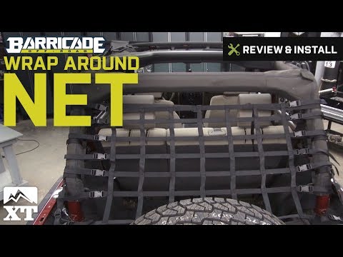 Jeep Wrangler Barricade Wrap Around Net - Three Piece (2007-2016 JK 4 Door) Review & Install