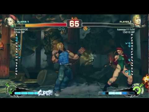 Super Street Fighter IV - kawagu111chi (Cody) Vs GentelHIGE (Cammy)