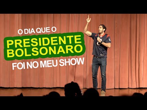 O DIA QUE O BOLSONARO FOI NO MEU SHOW - JONATHAN NEMER