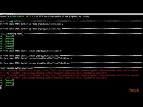 Mastering Ansible Troubleshooting Ansible| packtpub com