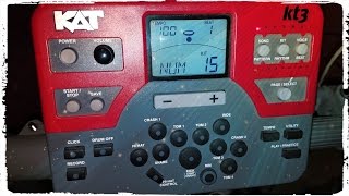 Video thumbnail for KAT KT3 Electronic Drum Kit by kylealltogether