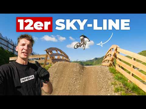 NEW TRAIL in Saalbach?! WHAT CAN the 12-seater Sky-Line do?