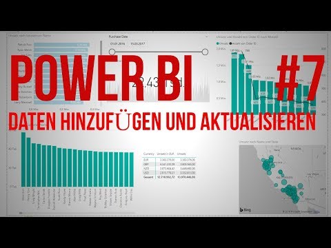 Power BI Course - Adding and Updating Data (7/9)
