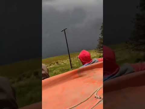 Terrible tormenta en el este de catamarca en la zona de aconquija #tormenta 23/2/26