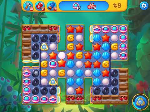 Fishdom level 5295 no boosters フィッシュダム ノーマル [Friend's]