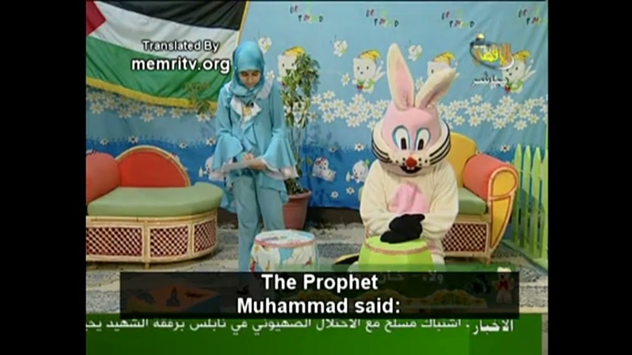 Pioneers of Tomorrow snippet: Hamas TV Bunny Assud Is Tempted by Satan to Steal
