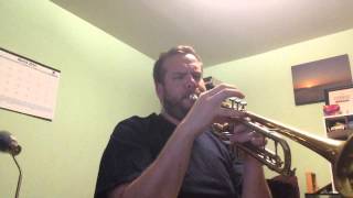 Chris playing Blue Mitchell's "Sir John" -incomplete-take 1