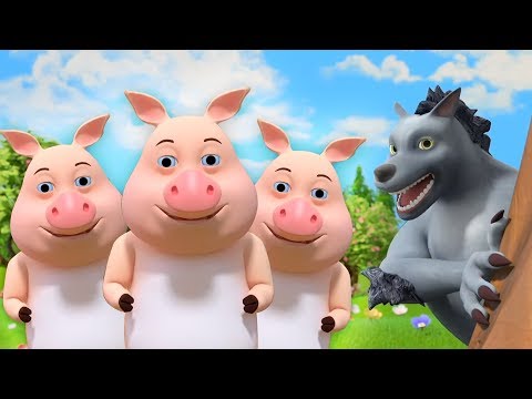 Three Little Pigs - Cartoon Songs & Nursery Rhymes by Little Treehouse
