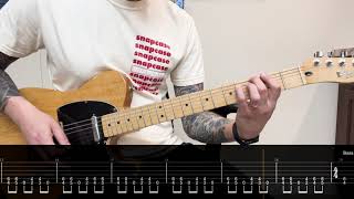 Weak Tyrant - Snapcase (Tabs on Screen)