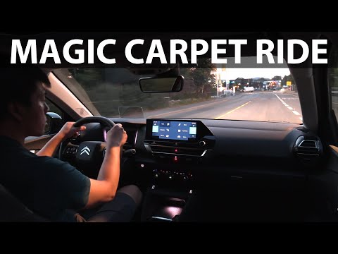 Citroen e-C4 driving test