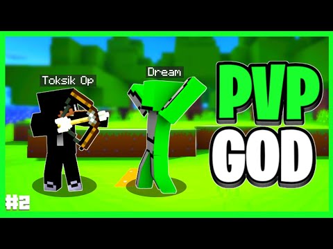 Toksik plays - How to become pvp god in minecraft pe #2 | How to become pvp god in minecraft pe in hindi