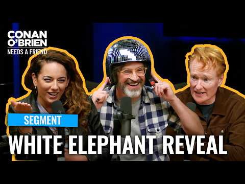 Conan & Sona Roast Matt Gourley’s White Elephant Gift | Conan O'Brien Needs A Friend