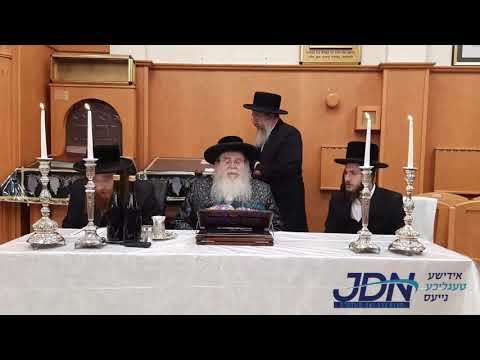 Lag Baomer 5781 Tish In Antwerp With Sanz Zmigrad Rebbe
