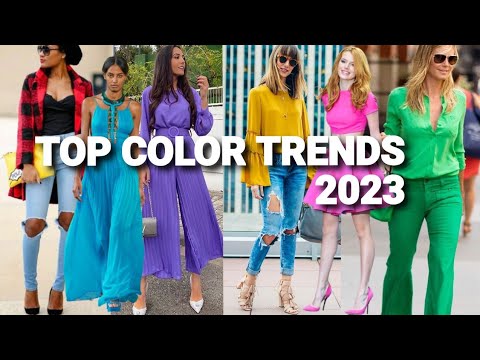 Best Color Outfits in 2023*|FASHION COLOR 2022/23 TRENDS|Spring/Summer Color Trends!!