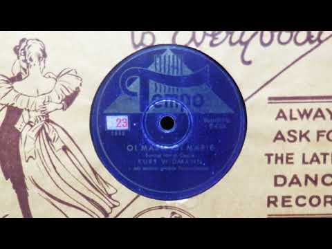 Kurt Widmann Orchestra - Oi Marie, oi Marie, Berlin 1942